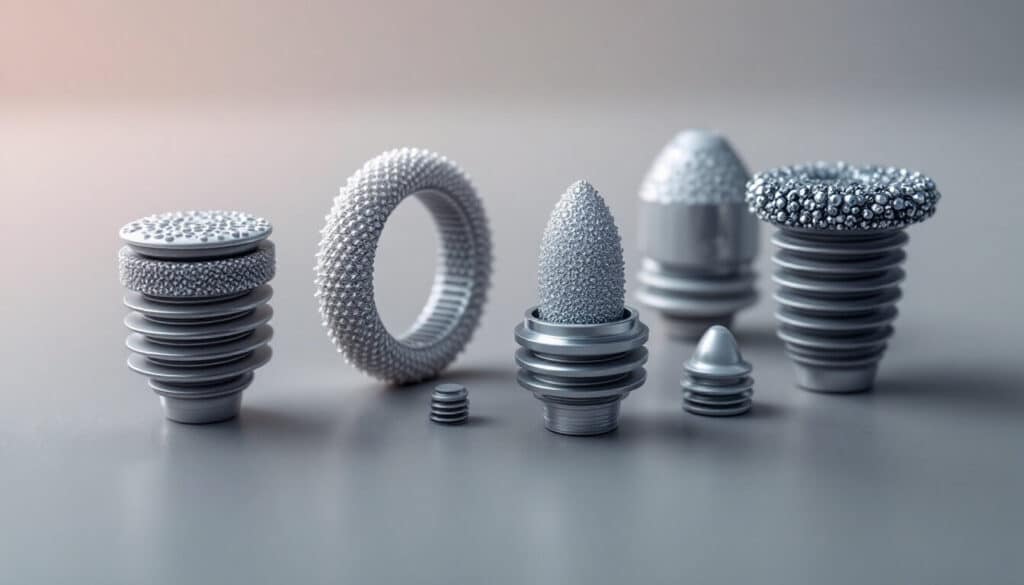 tipos de implantes dentales