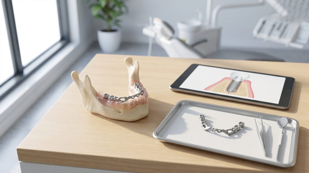 Implantes dentales subperiósticos