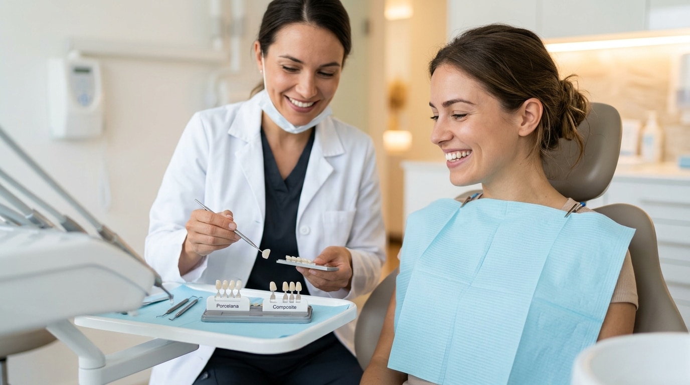 Featured image for Tipos de carillas dentales: porcelana, composite y más, ¿cuál es mejor para ti?